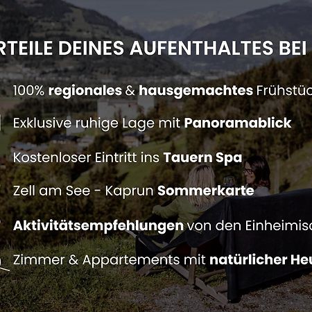 Panorama Hotel Guggenbichl - Inkl Sommerkarte, Einmaliger Eintritt Ins Tauern Spa & Bester Ausblick Ueber Kaprun Ngoại thất bức ảnh